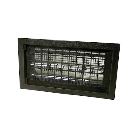Air-Vent Air Vent RABL 7 x 8 in Auto Foundation Vent  Black 54947